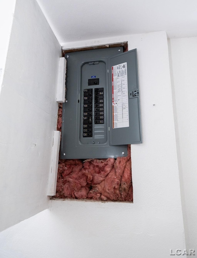1443 N Posey Lake Rd, Hudson, MI 49247 - utilities featuring electric panel