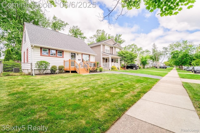 3831 Durham Rd, Royal Oak, MI 48073 - view of front of house featuring a shingled roof