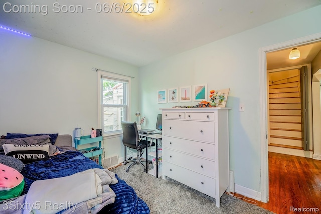 3831 Durham Rd, Royal Oak, MI 48073 - bedroom featuring a desk and baseboards