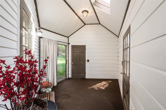 2694 Wayside Dr, Ann Arbor, MI 48103 - sunroom / solarium with vaulted ceiling