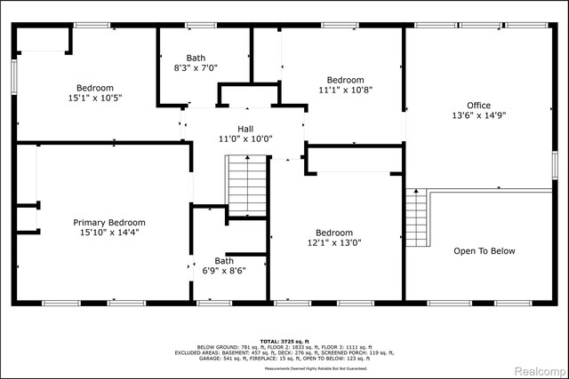 2694 Wayside Dr, Ann Arbor, MI 48103 - floor plan / room layout