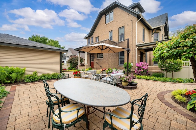 903 Lake Blvd, Saint Joseph, MI 49085 - view of patio with outdoor dining space