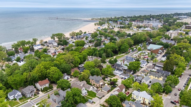 903 Lake Blvd, Saint Joseph, MI 49085 - aerial view of property's location featuring a large body of water and nearby suburban area