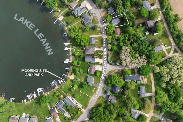 11815 Waldron Rd, Jerome, MI 49249 - aerial view of property and surrounding area