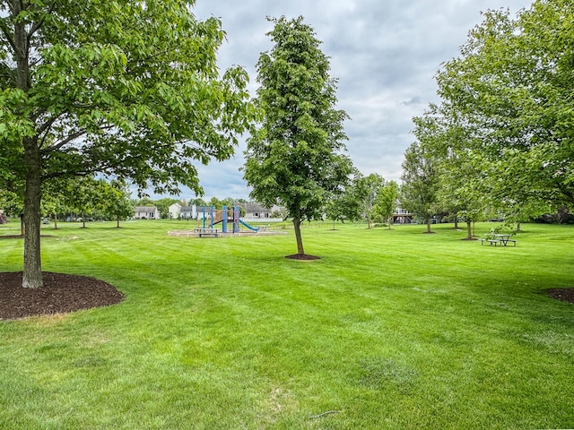 6837 Wellington Dr, Dexter, MI 48130 - view of grassy yard