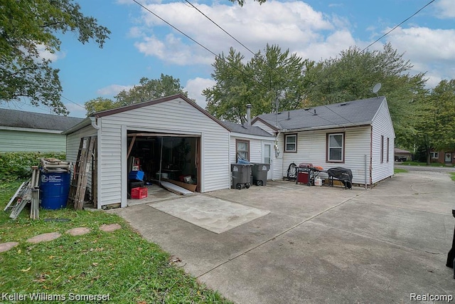 23733 Champaign St, Taylor, MI 48180 - rear view of house with a patio