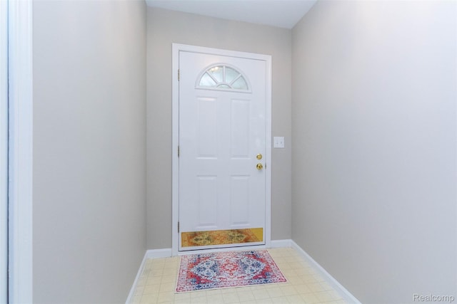 53395 Andrew Cir, New Baltimore, MI 48047 - doorway to outside with baseboards