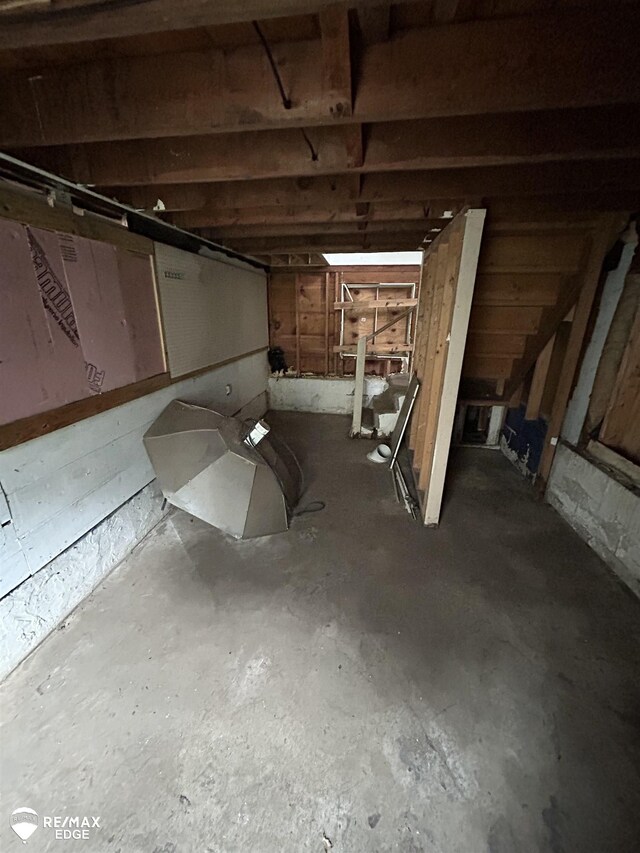 734 Barrie Ave, Flint, MI 48507 - view of below grade area