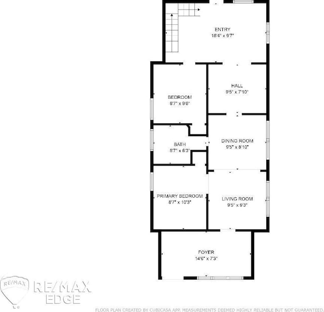 734 Barrie Ave, Flint, MI 48507 - home floor plan