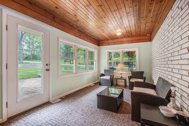 1205 Sassafras Ln, Niles, MI 49120 - sunroom / solarium featuring plenty of natural light