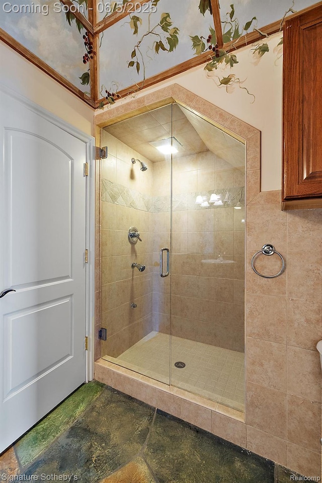 10611 Lighthouse Pt, South Lyon, MI 48178 - bathroom with a shower stall