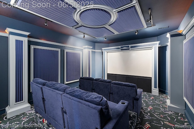 10611 Lighthouse Pt, South Lyon, MI 48178 - cinema with rail lighting and baseboards