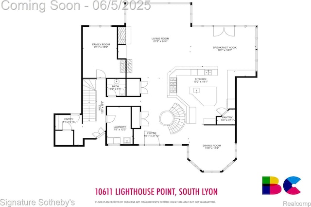 10611 Lighthouse Pt, South Lyon, MI 48178 - room layout