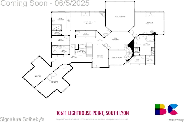 10611 Lighthouse Pt, South Lyon, MI 48178 - floor plan / room layout