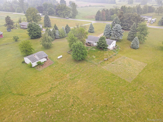 7184 Grand River Rd, Bancroft, MI 48414 - overview of rural landscape