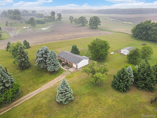 7184 Grand River Rd, Bancroft, MI 48414 - overview of rural landscape