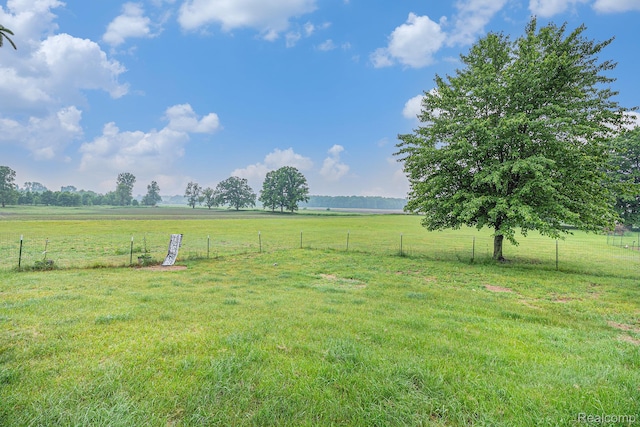 7184 Grand River Rd, Bancroft, MI 48414 - view of yard with a view of rural / pastoral area