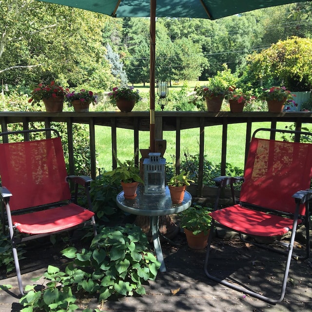 22649 N Dixboro Rd, South Lyon, MI 48178 - view of balcony