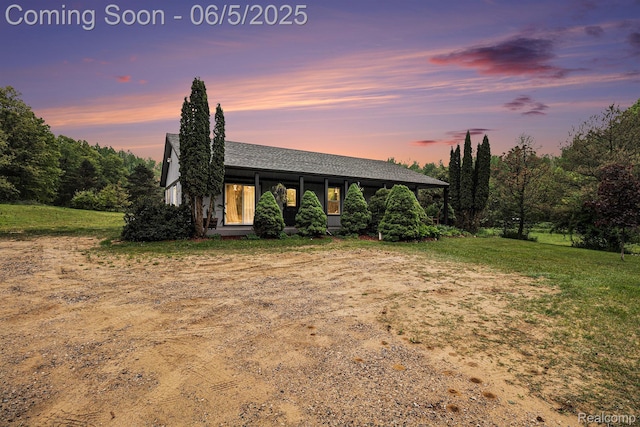 3275 Levalley Rd, Columbiaville, MI 48421 - view of single story home