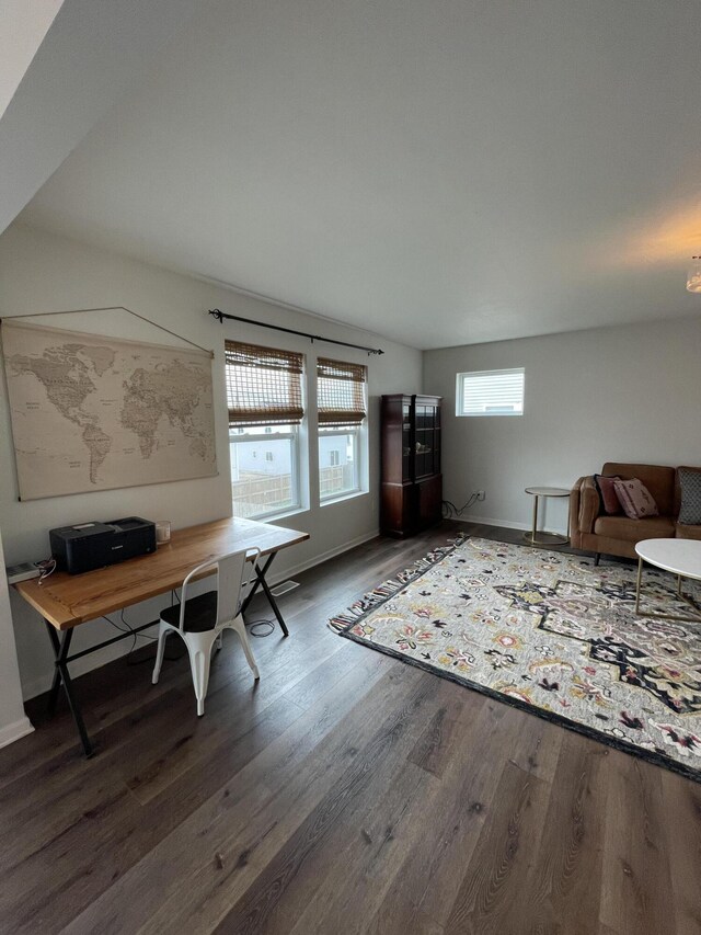 8808 Geiser Grv, Richland, MI 49083 - office space featuring wood finished floors and baseboards