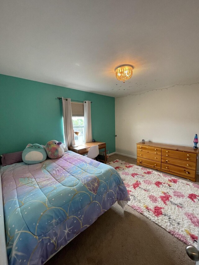 8808 Geiser Grv, Richland, MI 49083 - bedroom with carpet floors and baseboards