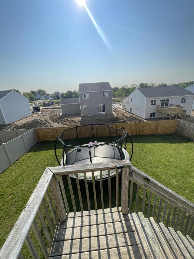 8808 Geiser Grv, Richland, MI 49083 - wooden terrace with a residential view