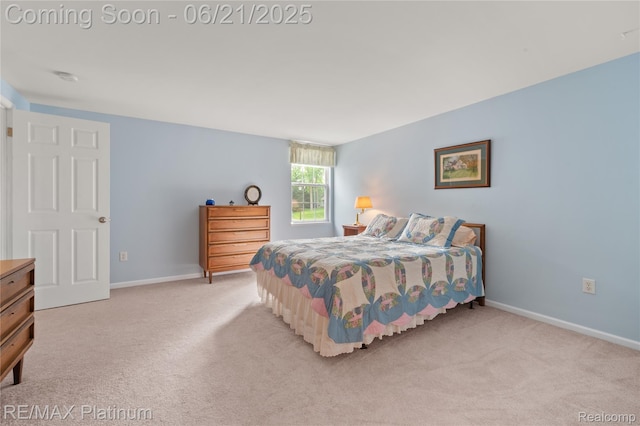2336 Swans Cv Unit 7, Fenton, MI 48430 - bedroom with light colored carpet and baseboards