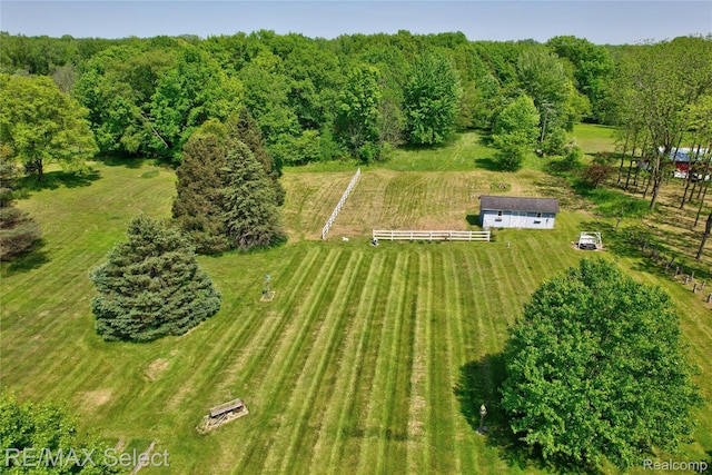 2391 Atwell Rd, Attica, MI 48412 - aerial view of property's location featuring rural landscape