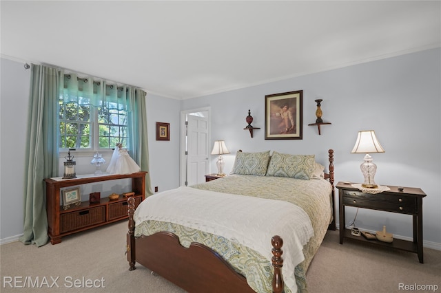 2391 Atwell Rd, Attica, MI 48412 - carpeted bedroom featuring ornamental molding and baseboards