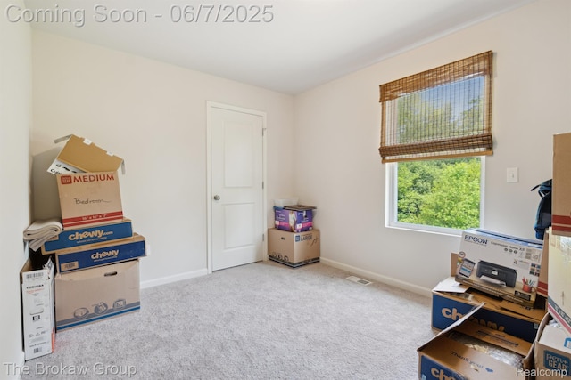 9211 Hawthorn Dr, Davison, MI 48423 - misc room with carpet flooring and baseboards
