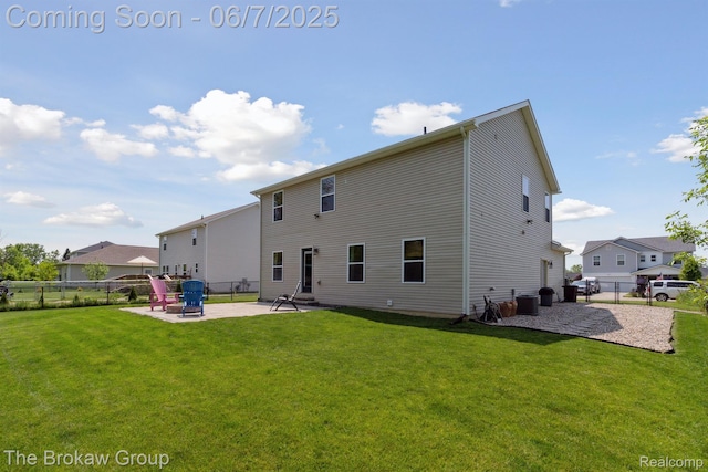 9211 Hawthorn Dr, Davison, MI 48423 - rear view of house featuring a patio and cooling unit