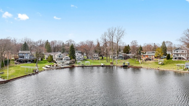 3501 Mann Rd, Clarkston, MI 48346 - water view featuring nearby suburban area