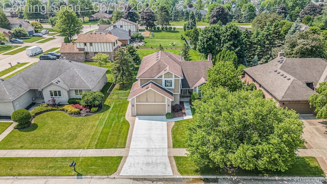 16096 Violet Dr, Macomb, MI 48042 - aerial view of residential area