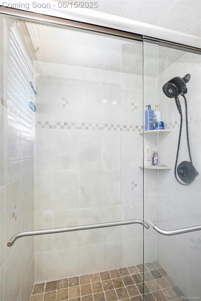 16096 Violet Dr, Macomb, MI 48042 - full bathroom with a stall shower