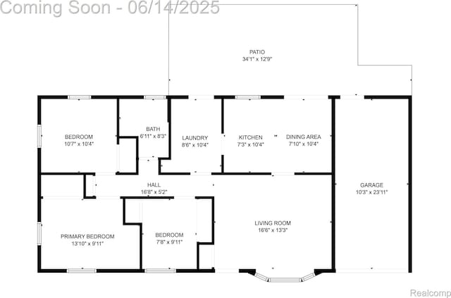 23312 Shoreview St, Saint Clair Shores, MI 48082 - view of property floor plan