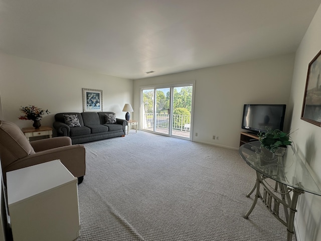 3626 Lakeshore Dr Unit K10, Saint Joseph, MI 49085 - living area featuring carpet flooring and baseboards