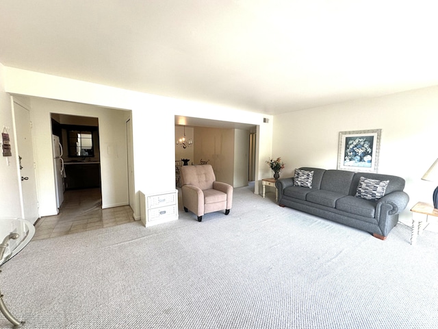 3626 Lakeshore Dr Unit K10, Saint Joseph, MI 49085 - living area with light colored carpet