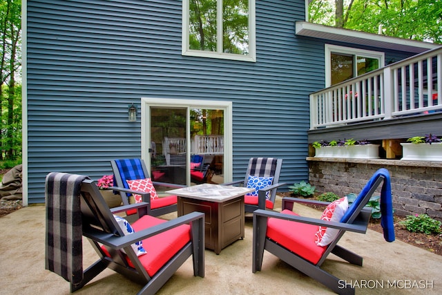 3348 Clearview Ln, Saugatuck, MI 49453 - view of patio / terrace