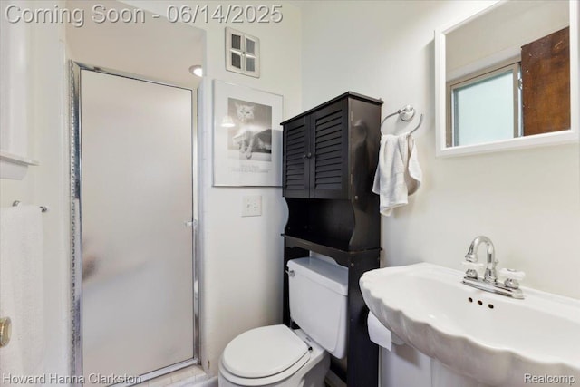 5045 Bronco Dr, Clarkston, MI 48346 - bathroom featuring a sink and a stall shower