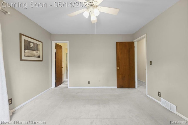 5045 Bronco Dr, Clarkston, MI 48346 - unfurnished room with ceiling fan and carpet