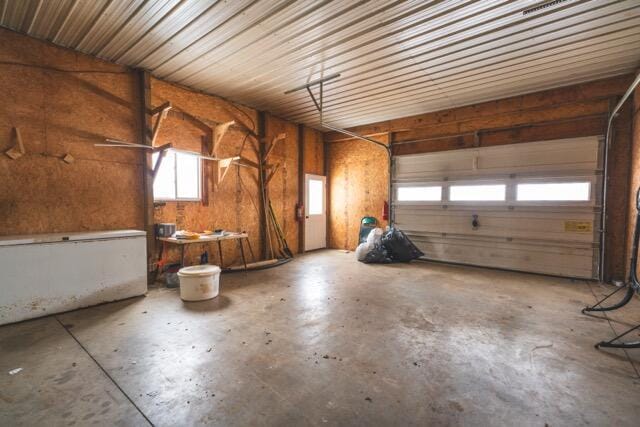 14656 Hersey Rd, Hersey, MI 49639 - view of garage