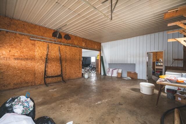 14656 Hersey Rd, Hersey, MI 49639 - view of garage