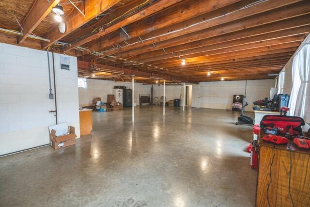 14656 Hersey Rd, Hersey, MI 49639 - below grade area with healthy amount of natural light