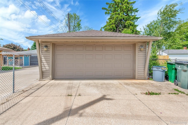 26500 Grant St, Saint Clair Shores, MI 48081 - view of detached garage
