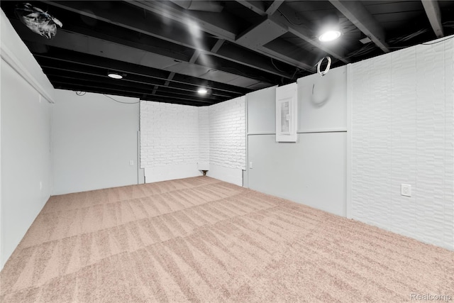 26500 Grant St, Saint Clair Shores, MI 48081 - finished below grade area featuring carpet floors