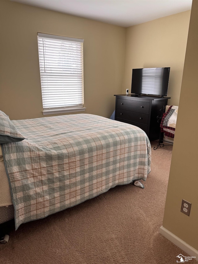 2446 8th St, Wyandotte, MI 48192 - carpeted bedroom featuring baseboards