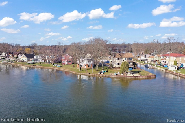 2995 Venice, Highland, MI 48356 - water view with nearby suburban area