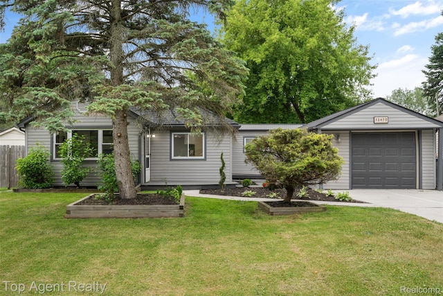 38479 Albert Blvd, Clinton Township, MI 48036 - view of front of property featuring concrete driveway and a garage