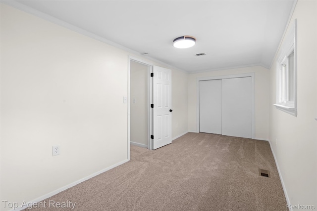 38479 Albert Blvd, Clinton Township, MI 48036 - unfurnished bedroom with carpet floors, baseboards, and a closet
