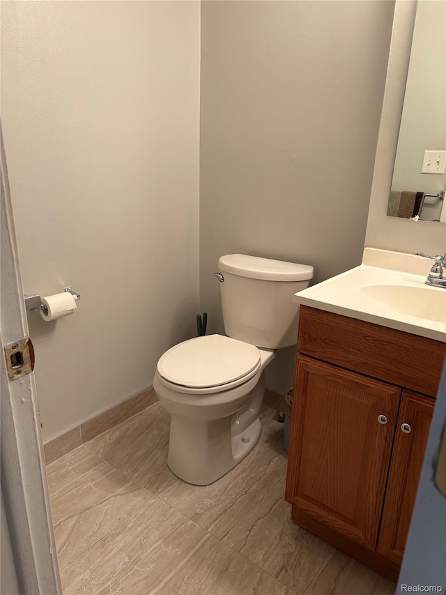 2356 Orchard Crest St, Shelby Twp, MI 48317 - bathroom with vanity and toilet